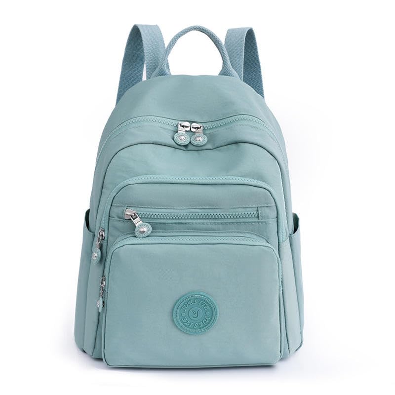 naylon Mini Sling Bag for Women, Puffer Crossbody Bag Purses Hobo Handbag Fanny Packs for Travel Hiking for Ladies with Adjustable Strap(Color_Aqua Green)-image-34