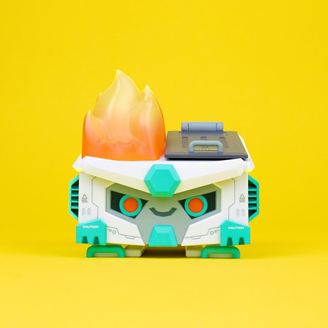 100% Soft Mecha Dumpster Fire Vinyl Figure - DF-079