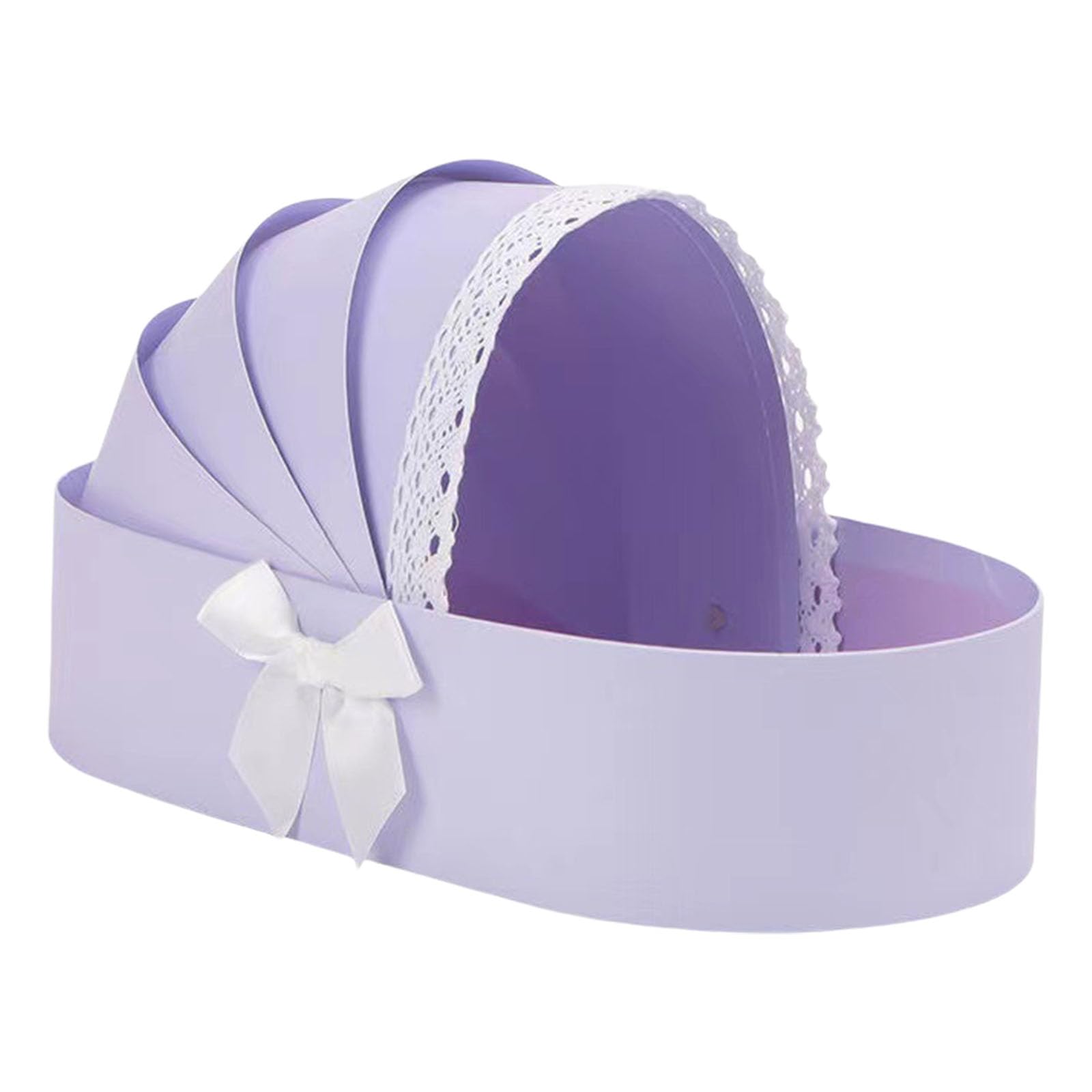 Jazuaiao Arrangement Gift Box Gift Wrapping for Weddings Baby Showers Decorative Cradle Design Container Present Packaging