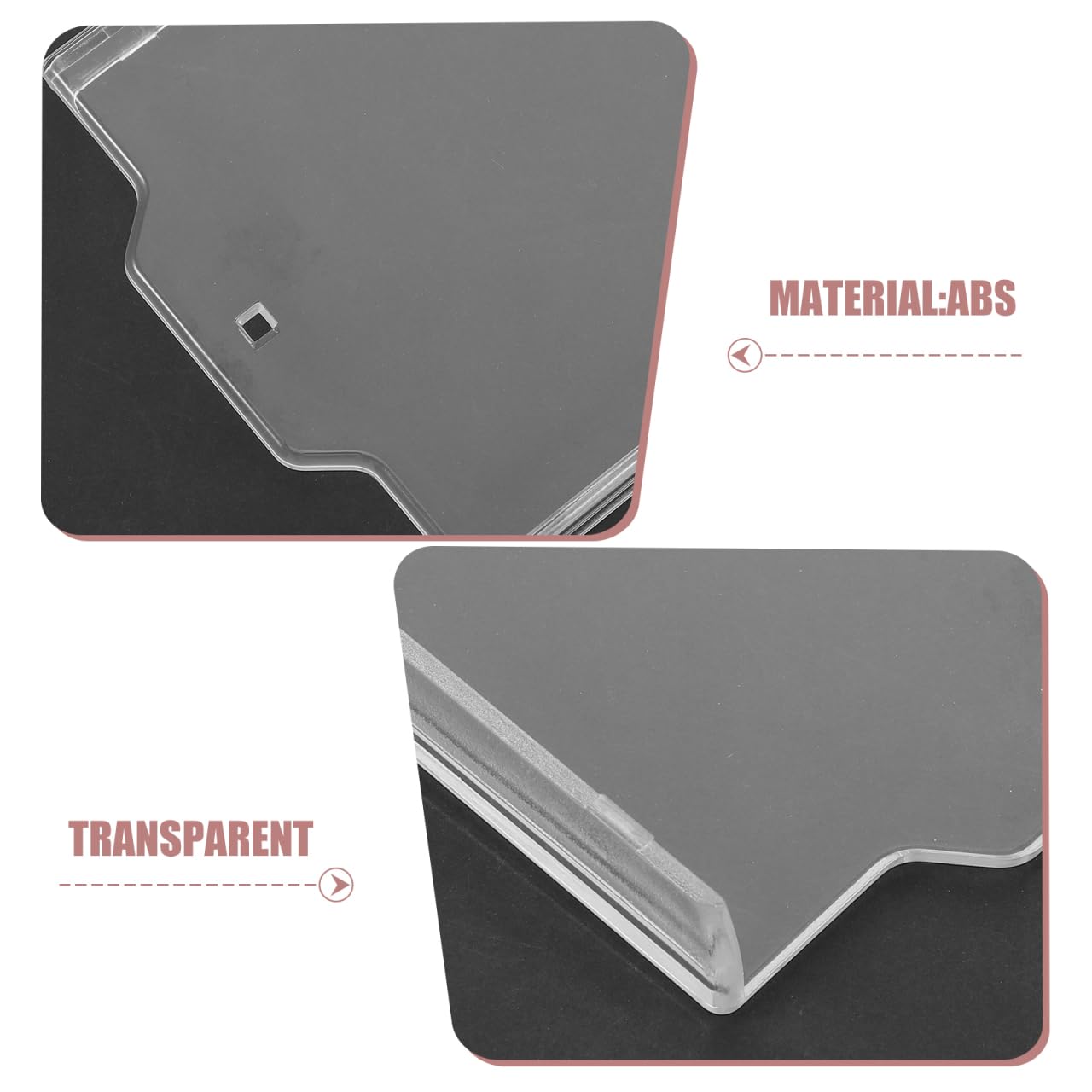 6 Pièces Couvercle de Protection Alarme Incendie - Cache Transparent Déclencheur Manuel ABS Haute Résistance, Protection Bouton d'urgence Anti-Déclenchement pour Entrepôt et Bâtiment