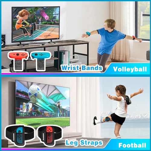 image for Tendak Switch Sports Accessories with Organizer Station, 16 in 1 Switc