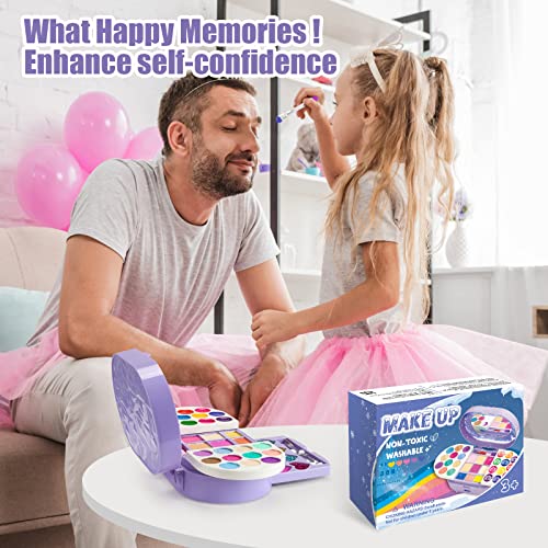 Barhee MAKEUP-II-P Kids Makeup Kit For Girls,Washable Real Makeup Set thumb #5
