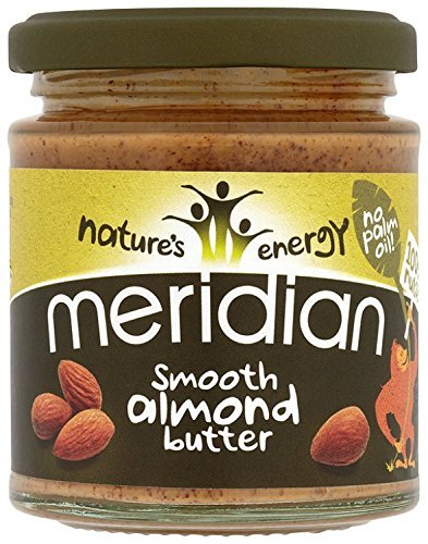 Meridian Almond Butter Smooth 100% Nuts 170g - Pack of 6