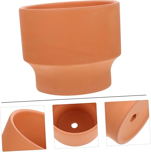 Miniatura 3 de ABOOFAN Macetas de arcilla transpirable para suculentas, macetas para plantas, macetas de balcón, macetas de bonsái, macetas para suculentas,