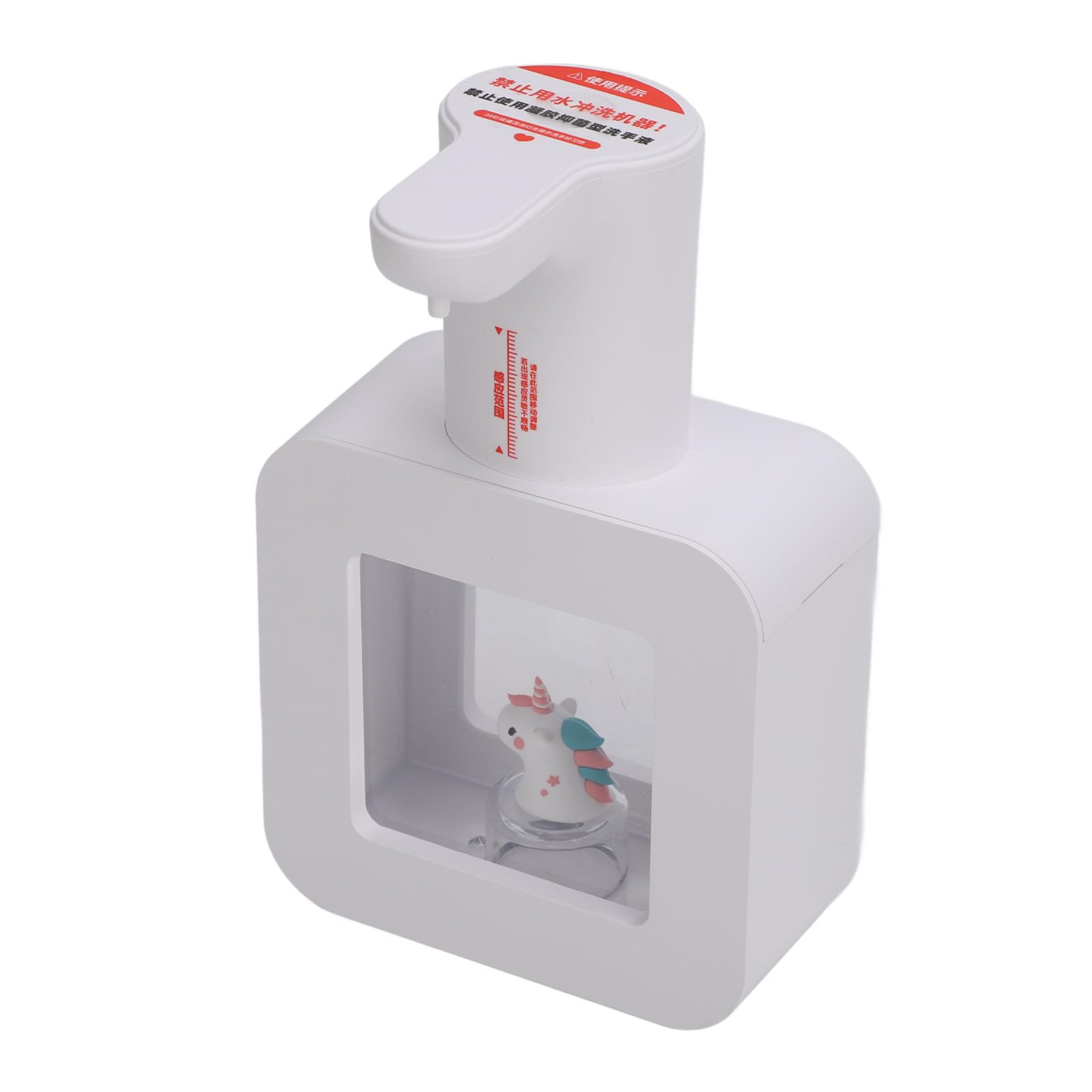Berührungsloser Automatischer Seifenspender, Schaumeinstellung in 3 Stufen, Wiederaufladbares Design mit 1200 MAh, Einfache Bedienung, Flexible Installationsmöglichkeiten, (White)