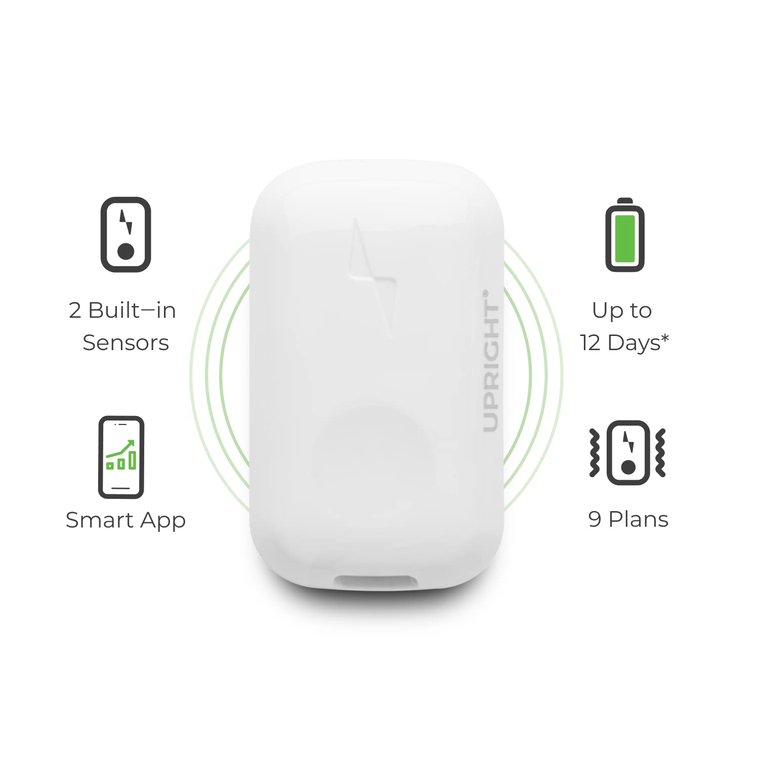 Upright GO 2 Premium | Posture Corrector Trainer & Tracker for Women & Men with Smart App