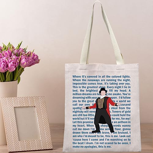 Bolso tote musical The Greatest Showman — Regalo con frase 'Rewrite The Stars' miniatura 6