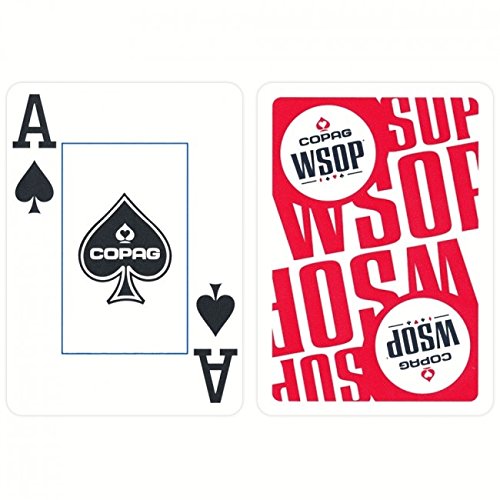 Copag Playing cards WSOP World Series Of Poker Red Deck : Amazon