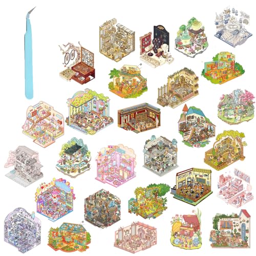 Maiitmor�n�E�X�X�e�b�J�[ ���S�� �V�[���V�[�� ���i�V�[�����~�j�`���A�͌^ ���� �X�g���X���� �O�b�Y diy �� �h�[���n�E�X �~�j�`���A ���t�F�`���� �e�q�ō�� ���̎q������ ����X�e�b�J�[ �s���Z�b�g�t�� (4�_�Z�b�g�u���؃��C�N+�t�����X