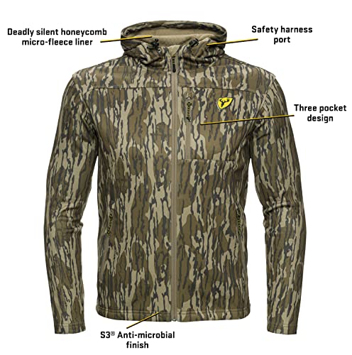 SCENTBLOCKER Shield Series Silentec Midweight Jacket, Camo Hunting Clothes for Men3