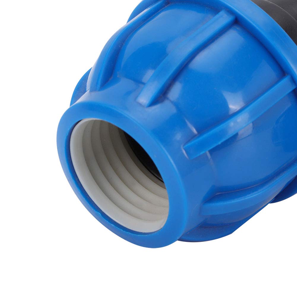 Qiilu 4pcs Pe Plastic 32mm To 32mm Elbow Adapter Connector Water Pipe Fitting Accessories Pipe Mdpe 32mm Fittings Mdpe 32mm Pipe Fittings 32mm Water Fittings Hose - Image 4
