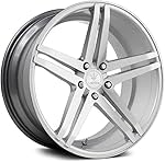 Verde Wheels - V39 Parallax Matte Silver/Machined Wheel 19x9.5'/5x120mm/+22mm Offset