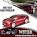 WSTER WS-592 Supercar Design Bluetooth Replica Speaker – Portable Car Model Wireless Speaker with TWS Stereo, FM Radio, LED Party Lights, USB/TF Playback, Hands-Free Calling, Microphone(Red)