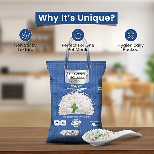 Image of Heaven's Harvest Select Classic Basmati Rice | 5 KG