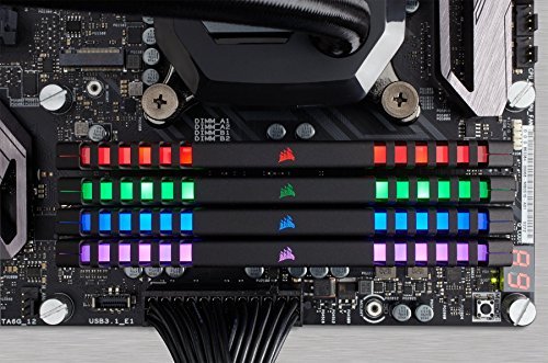 CORSAIR Vengeance RGB 64GB (4x16GB) DDR4 3200MHz C16 Desktop