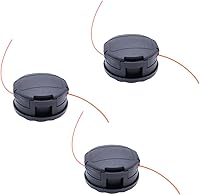 Vista 1 de 3 piezas 3-3/4 pulgadas cabeza de recortadora universal para Echo Weed Speed Feed 400 SRM140 SRM200 SRM202 SRM210 PAS210 PAS211 PAS225 Shindaiwa 22T