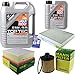 Produktbild QR-PARTS 69341426 Filter Set Inspektionspaket 6 Liter Motoröl Top Tec 4200 5W-30 MANN-FILTER Innenraumfilter Luftfilter Ölfilter
