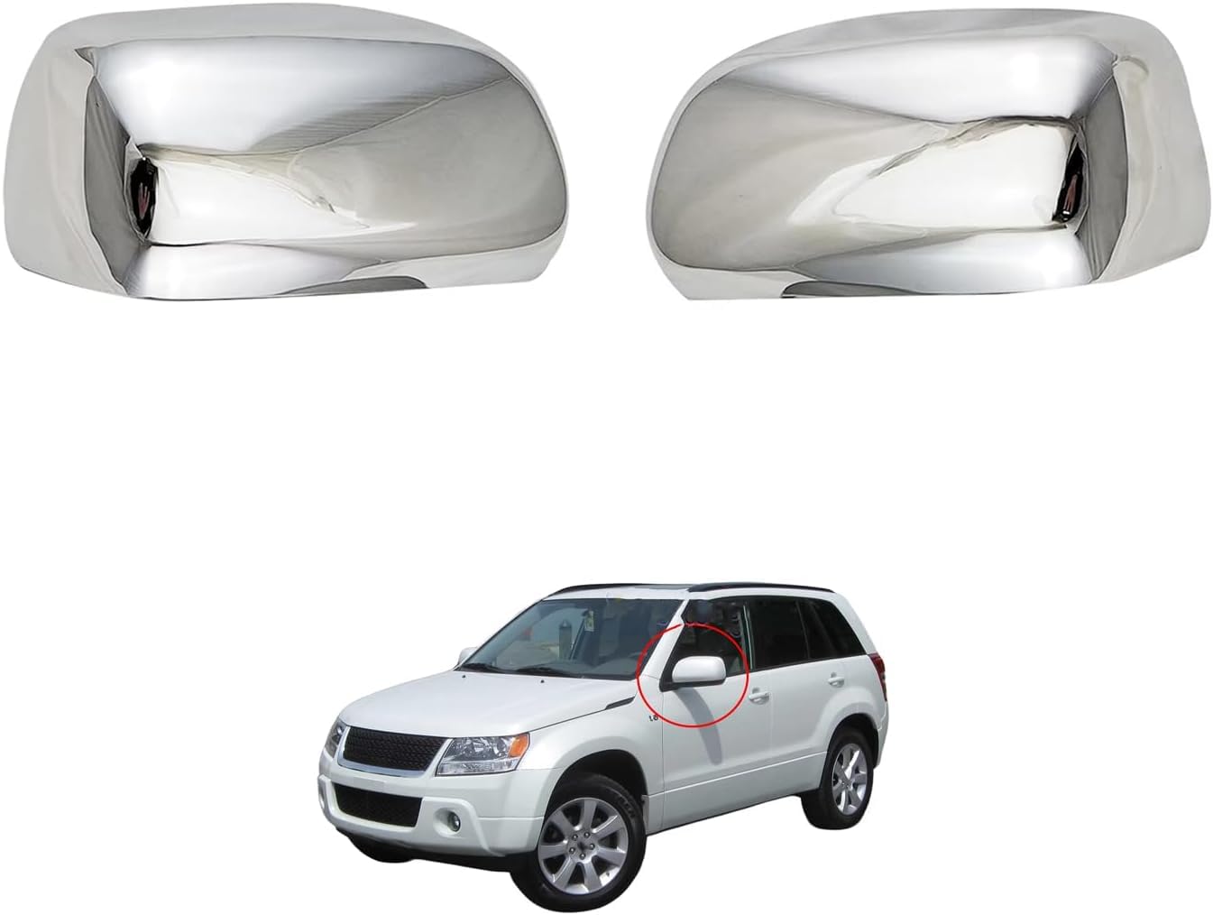 Coque rétroviseur Suzuki Grand Vitara réparer cache extérieur usé