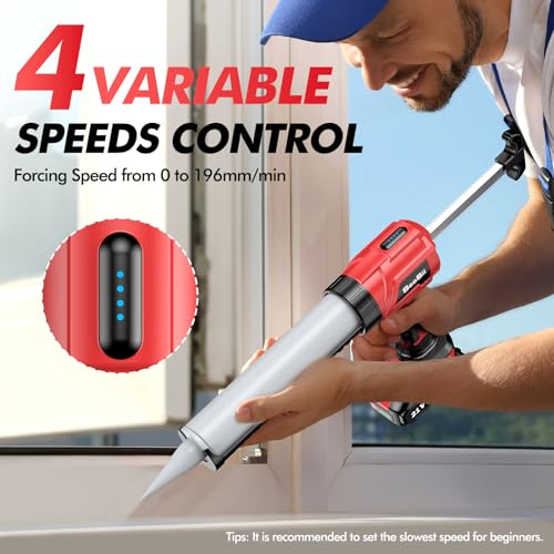 Seesii Cordless Caulking Gun