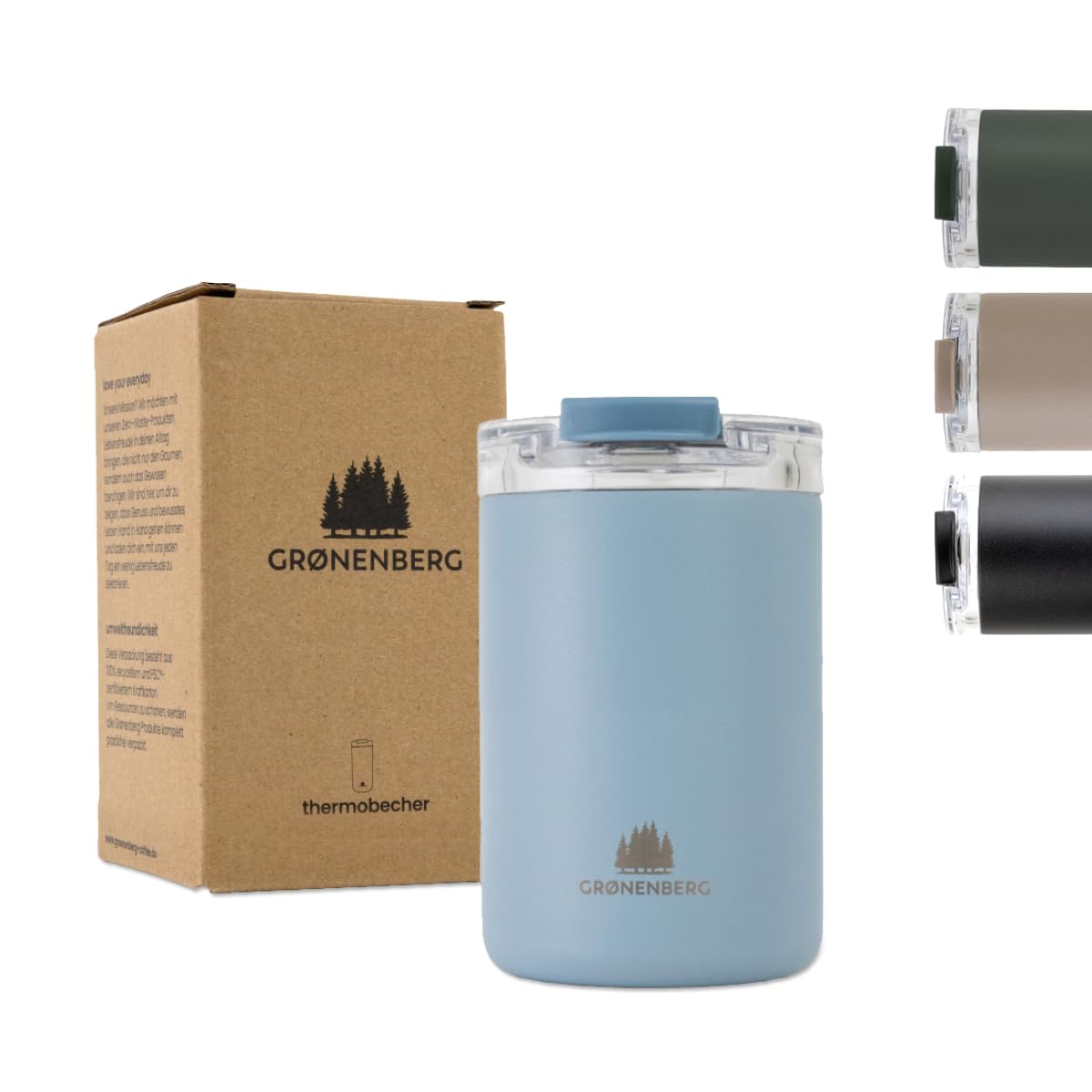 Groenenberg Travel Mug, Sky, 350 ml