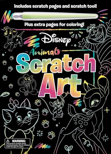 Disney Classics: Animals Scratch Art