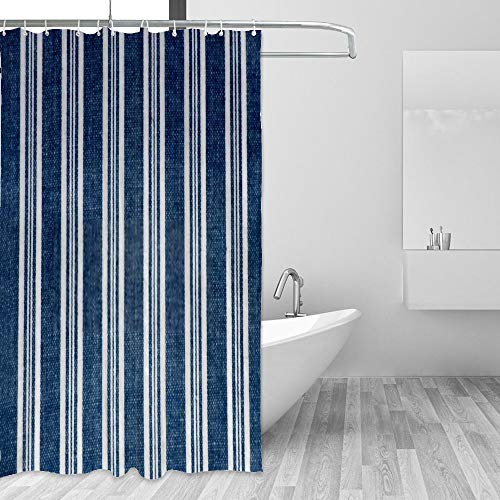 Rideau de douche lavable en machine pour baignoire sans projections - 5