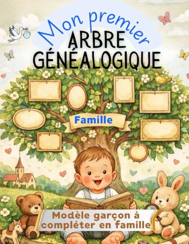 Mon premier arbre généalogique: Livret modèle