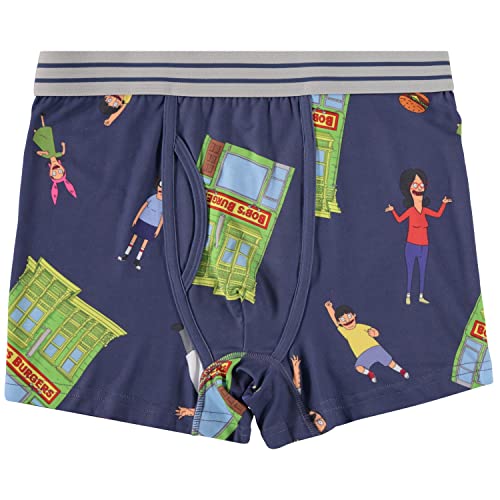 Bob's Burgers Mens Boxer Briefs Mens 2 Pack Boxer Briefs Underwear - Bob, Tina & Louise Belcher3