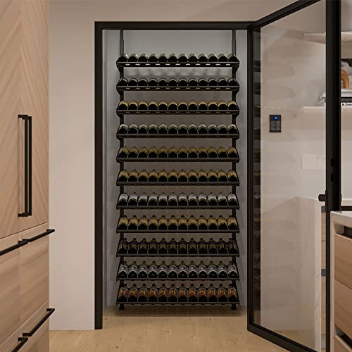 Soporte para botellas Ultra Wine Racks negro mate 121 botellas miniatura 6