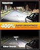 Termitor D3S Xenon HID Headlights Bulbs, 500% Enhanced Brightness, 6000K 35W Cool White High/Low Beam, Replacement 66340 42403 42302, IP68 with Metal Base, Plug and Play, Pack of 2 #1