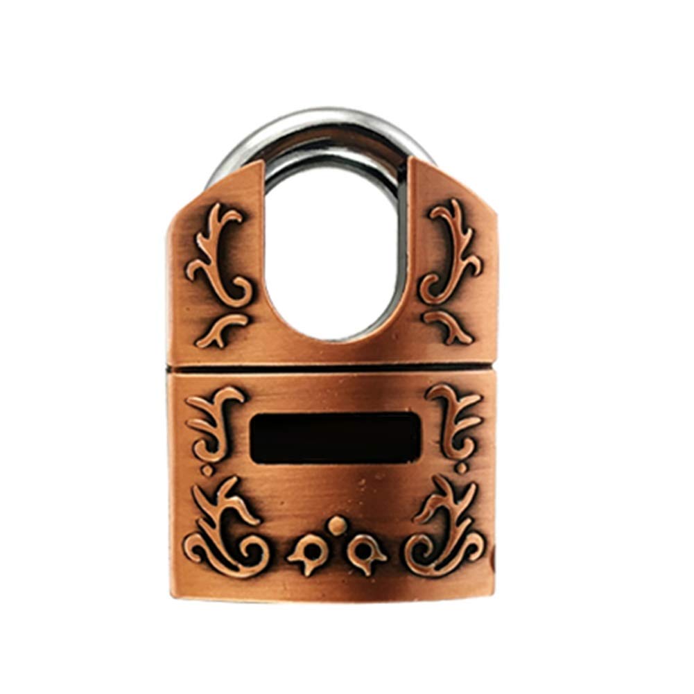 Sdydsge One Color Padlock， Steel Padlock With 3 Keys,Rust-Proof And Anti-Theft Brass Lock,The Width Of The Body Is 40Mm,50Mm,60Mm(50X72mm)