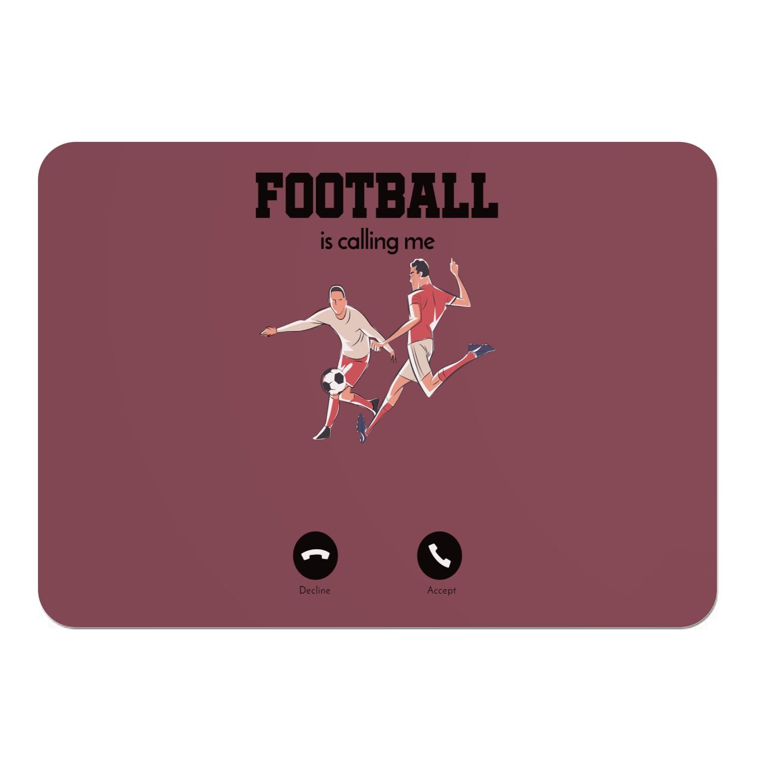 Sets de table souples football pour protéger des rayures