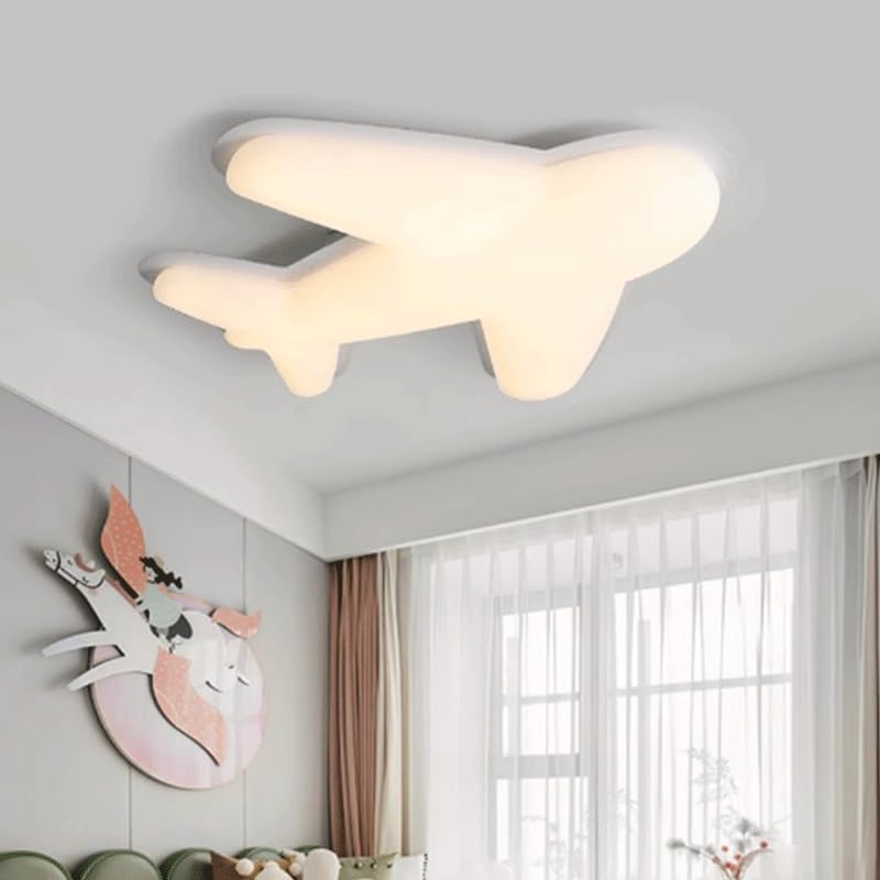 Plafonnier avion LED 40W réglable en PE pour chambre d'enfant - 4