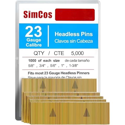 SimCos 23 Gauge Pinner Nails Cover