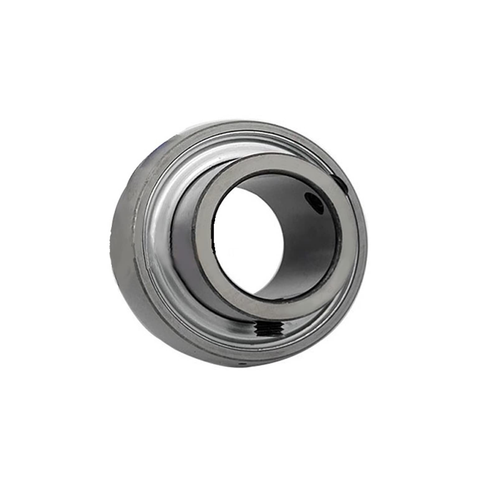 KOVNOVI 1pc Spherical Harvester Bearings AS206 AS207 AS208 SBFL204 AS203 AS202 AS201 (Size : AS201)