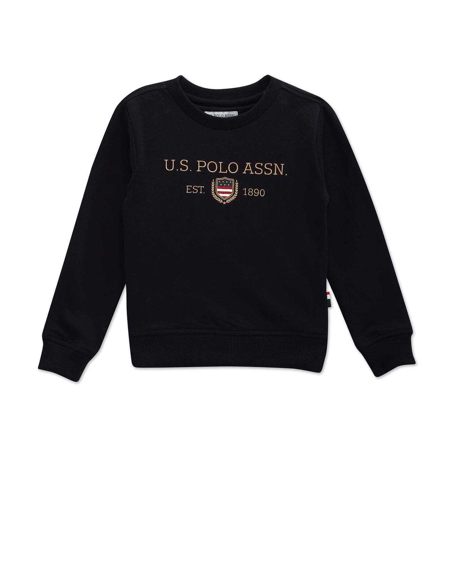 U.S. Polo Assn. Kids Regular fit Cotton Crew Neck Sweatshirts-picture-15