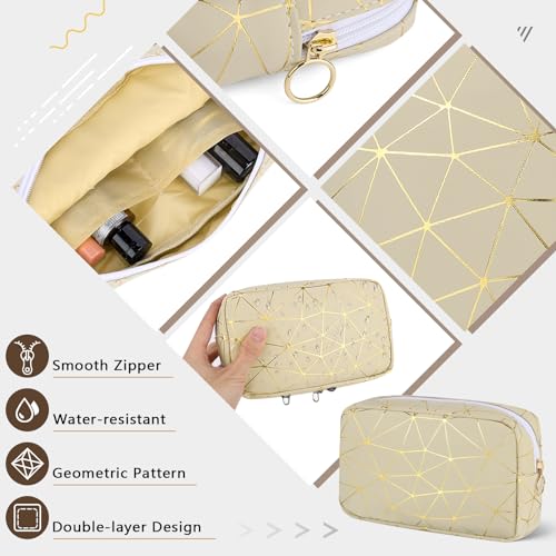 Period Bag for Teen Girls, Leather Sanitary Napkin Storage Bag, Portable Sanitary Napkin Period Pad Pouch Bag for Purse3