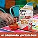 Snak Club Tajin Crunchy Peanuts, Nuts with Chili and Lime Seasoning, Mild, No Artificial Colors or Flavors, 10.5 oz Resealable Bag