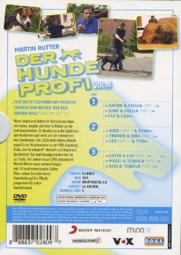 Martin Rütter - Der Hundeprofi Vol. 3 [3 DVDs]