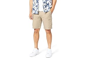 Dockers Cargo Shorts for Men: Tech Cargo Straight Fit Shorts
