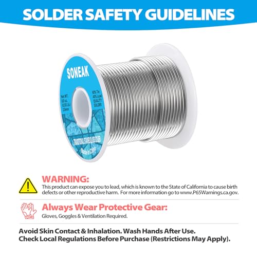 Image of 60 /40 Wire Solder for Stained Glass (3.0mm 455g)