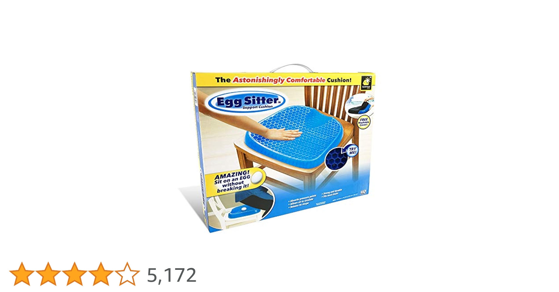 egg sitter 正規品 エッグシッター クッション カバーつき Amazon.co