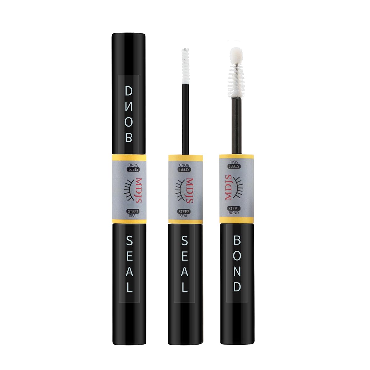 6ml Lash Bond and Seal Cluster Lash Glue for Individual Lashes Long Retention 48-72 Hours Long Lasting Strong Hold Waterproof 2-in-1 Individual Lash