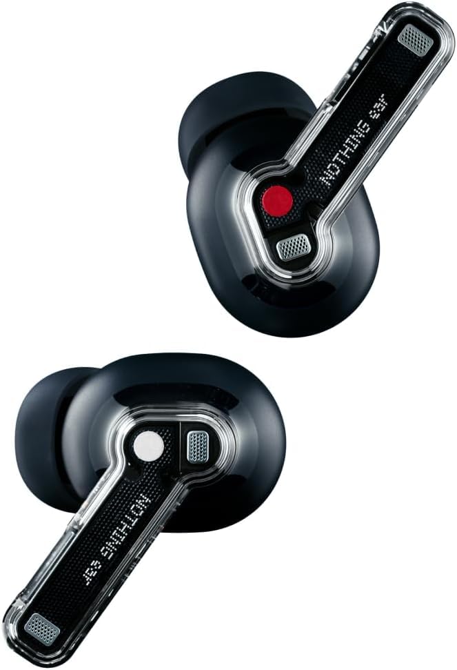 Nothing Ear Wireless Earbuds, Smart ANC, Hi-Res Audio, 11mm
