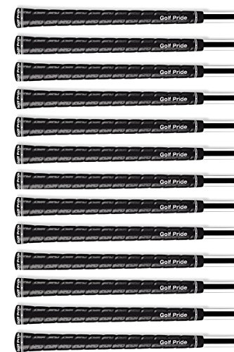 Golf Pride Set of 13 Tour Wrap 2G (Black Midsize (60 Round))