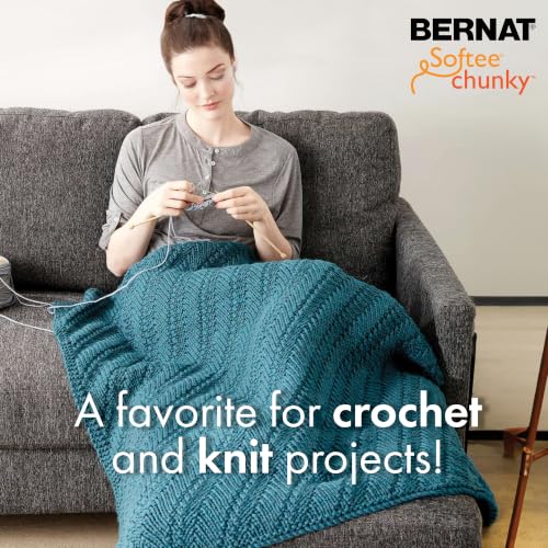 Image of Bernat Softee Chunky Yarn, 3.5 Oz, Gauge 6 Super Bulky, Glowing Gold