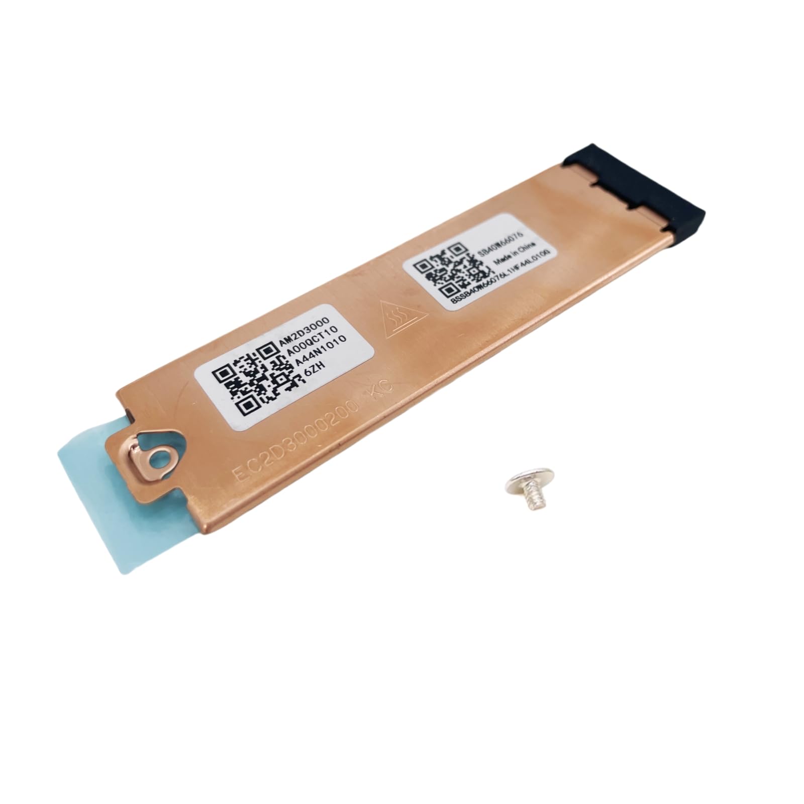 M.2 2280 SSD termiczna podkładka radiatora zamiennik dla Lenovo Thinkpad T16 P16s Gen 1, T14 X13 T16 T14s Gen 3, X13 T14 Gen 4, T14 T16 Gen 2 5B40Z68852, EC2D3000200, SB44 0W6600 76, AM2D3000A00