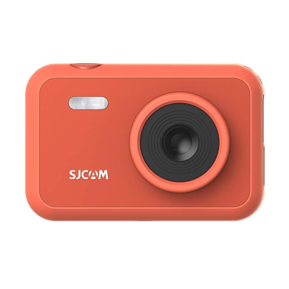 SJCAM Fun Cam 2" LCD Kids Hd Digital Action 5 MP 32 GB USB Built in Camera with in-Built Games for Children and Adult Kids (Red),16 Megapixels
