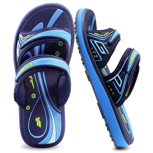 Gold Pigeon Shoes Outdoor Waterproof Slippers for Girls & Boys: Little Kid Size 1.5-2 * 0574 Navy EU33