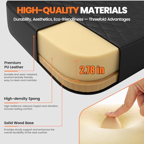 GODCTSUP Front Seat Replacement Cushion